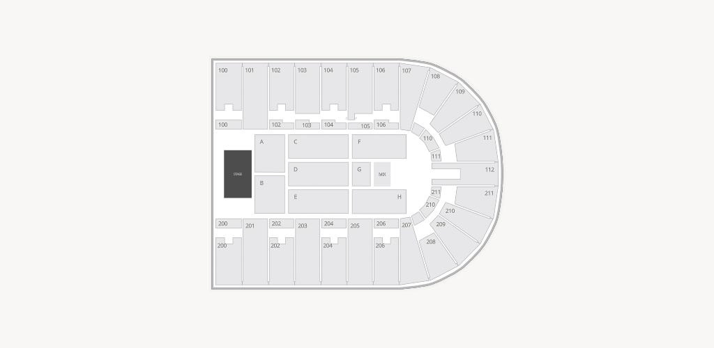 NRG Arena Seating Chart