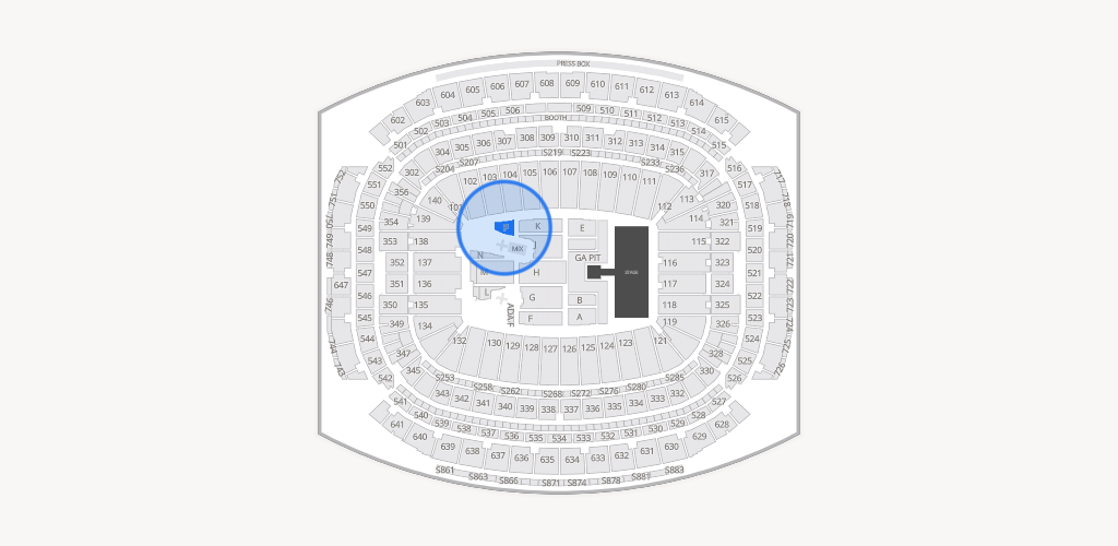 NRG Stadium Seating Chart