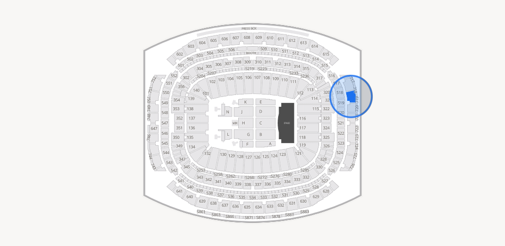 NRG Stadium Seating Chart