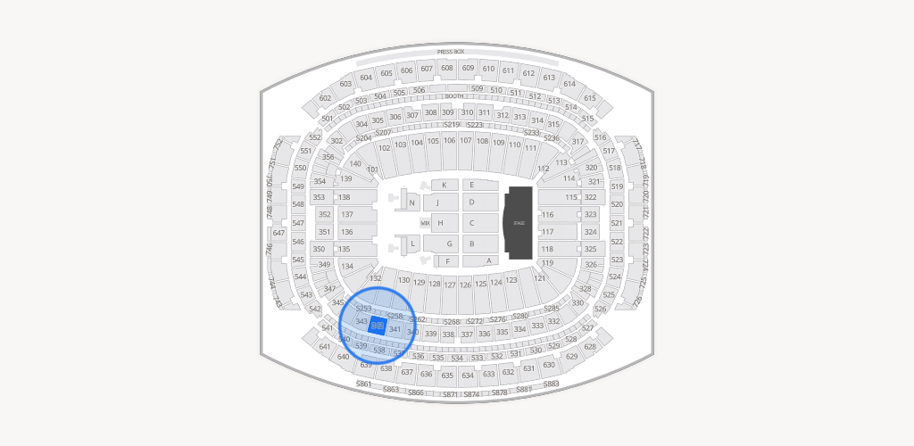 NRG Stadium Seating Chart