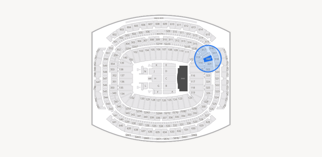 NRG Stadium Seating Chart
