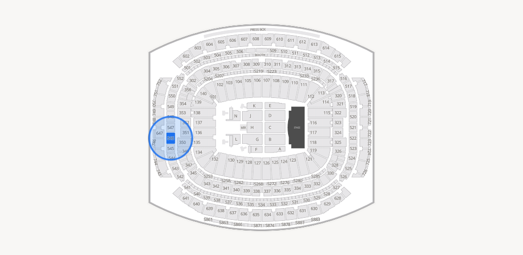 NRG Stadium Seating Chart