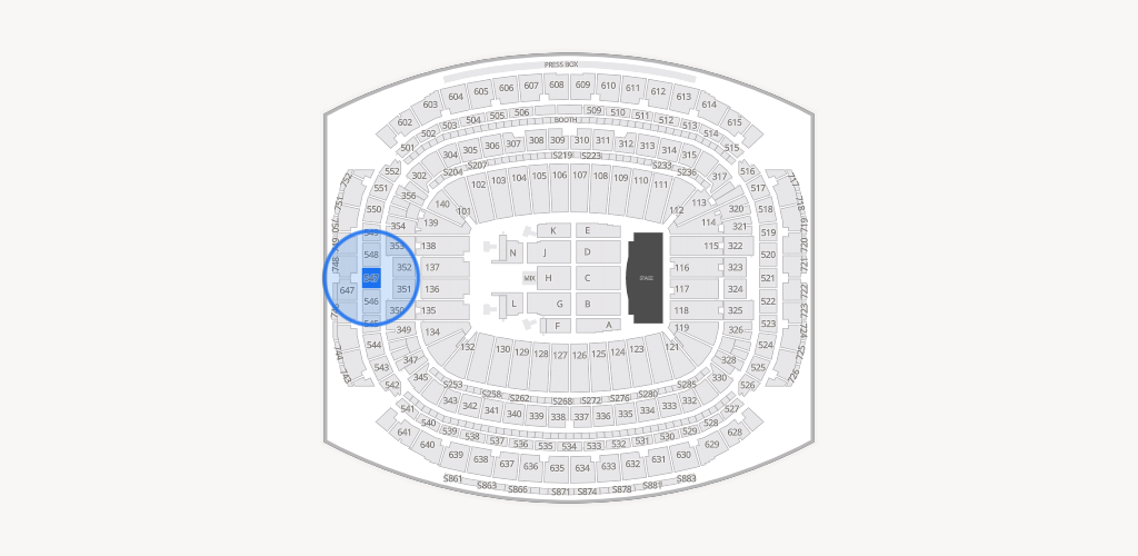 NRG Stadium Seating Chart