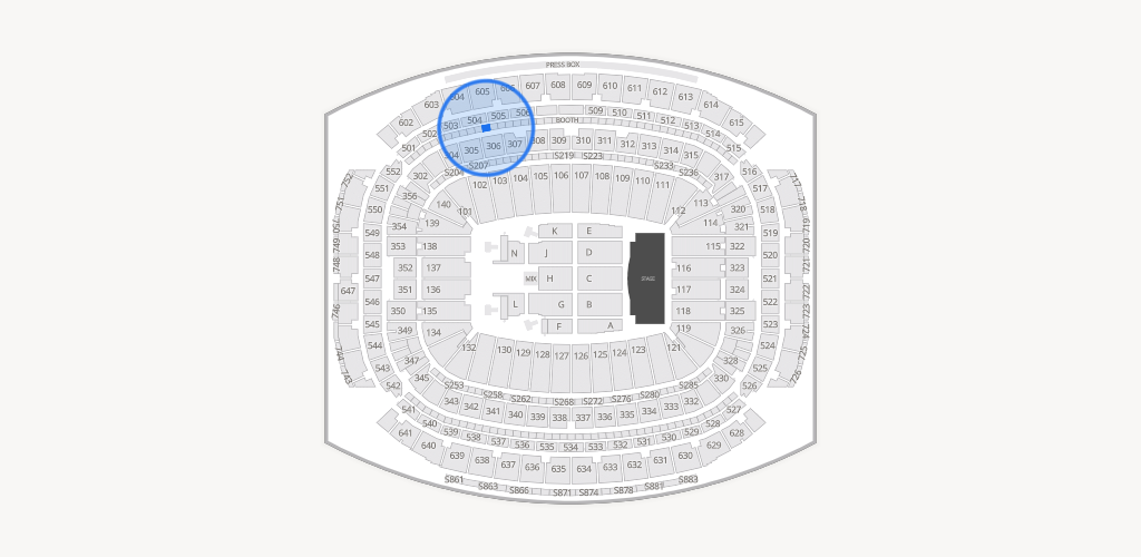 NRG Stadium Seating Chart