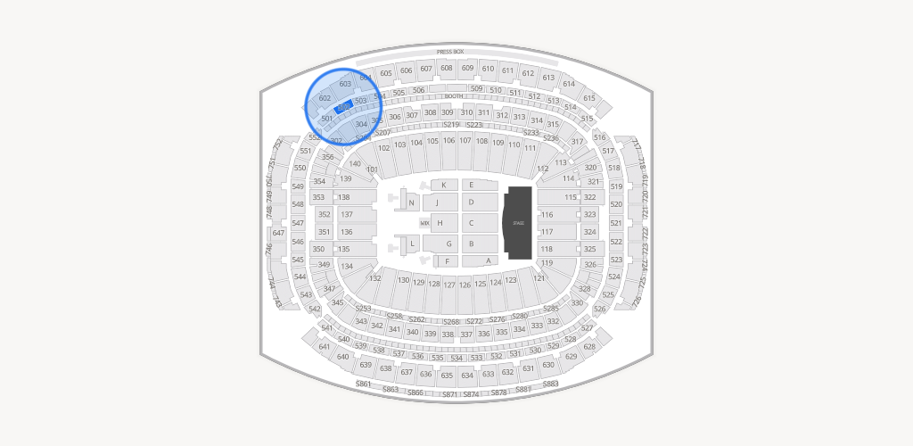 NRG Stadium Seating Chart