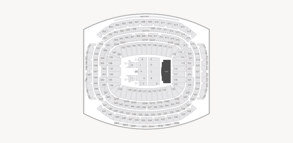 NRG Stadium Seating Chart