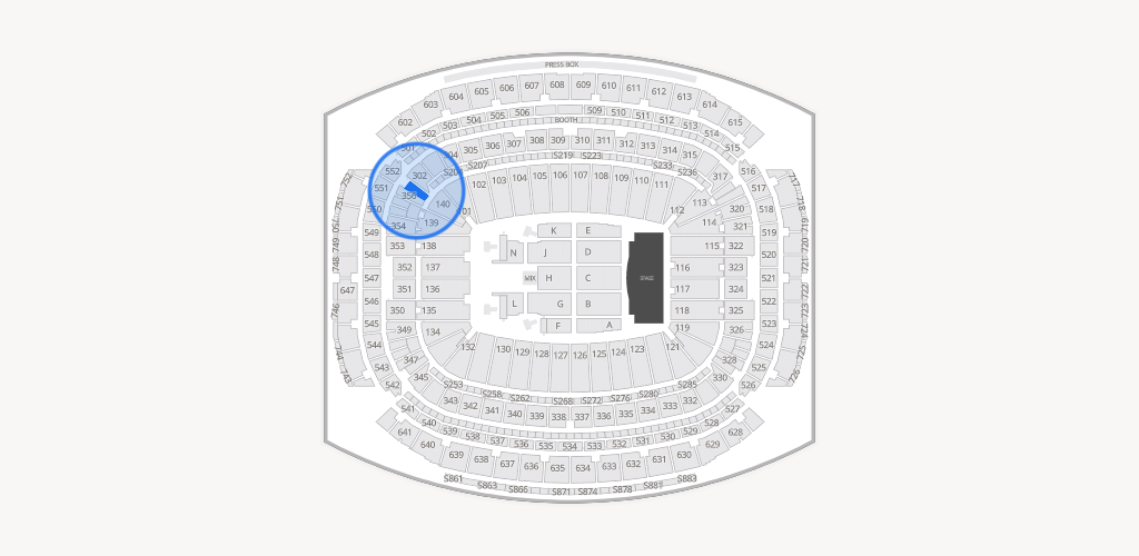NRG Stadium Seating Chart