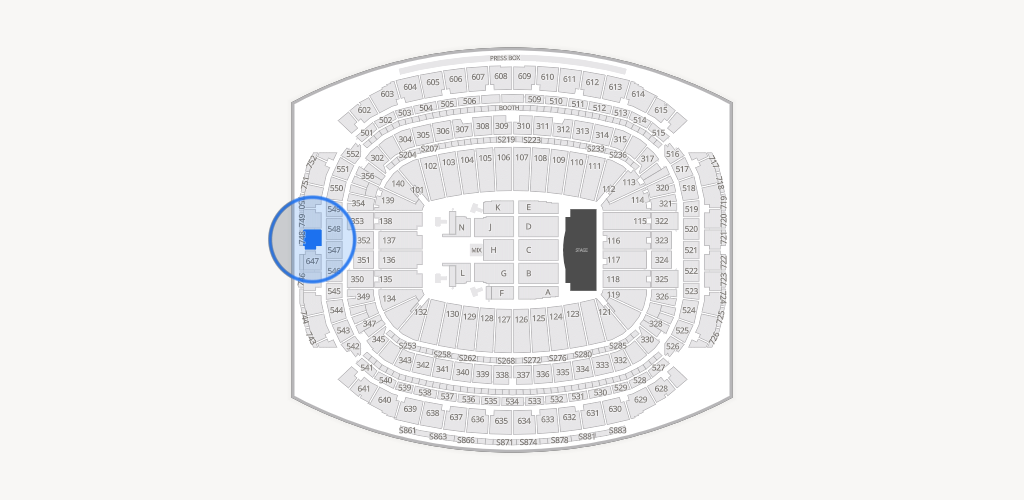 NRG Stadium Seating Chart