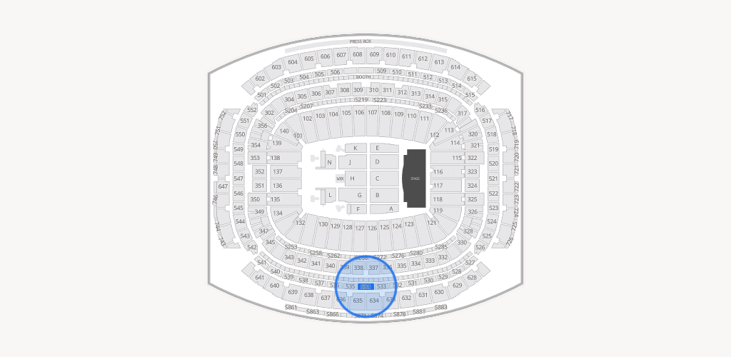 NRG Stadium Seating Chart