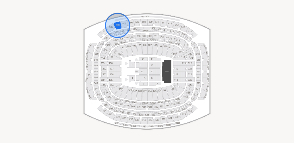 NRG Stadium Seating Chart