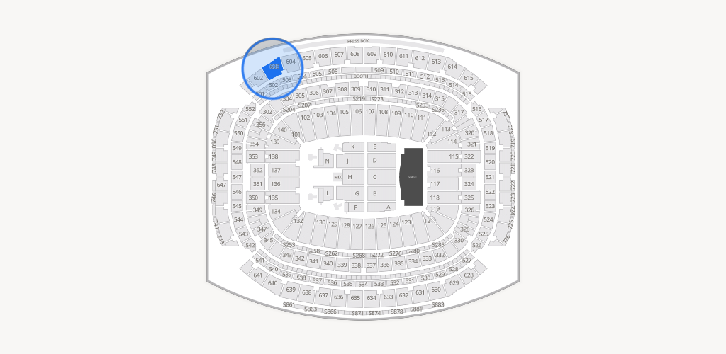 NRG Stadium Seating Chart