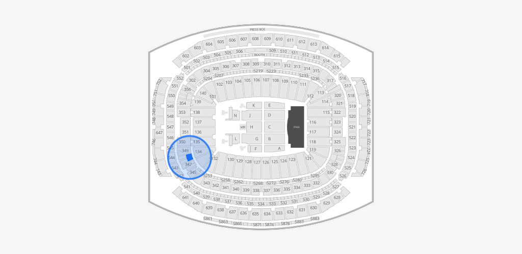 NRG Stadium Seating Chart