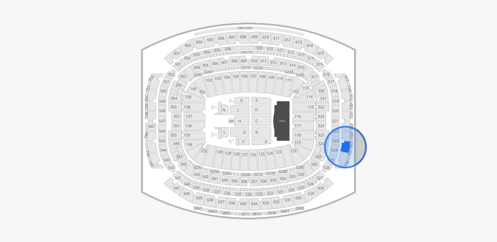 NRG Stadium Seating Chart
