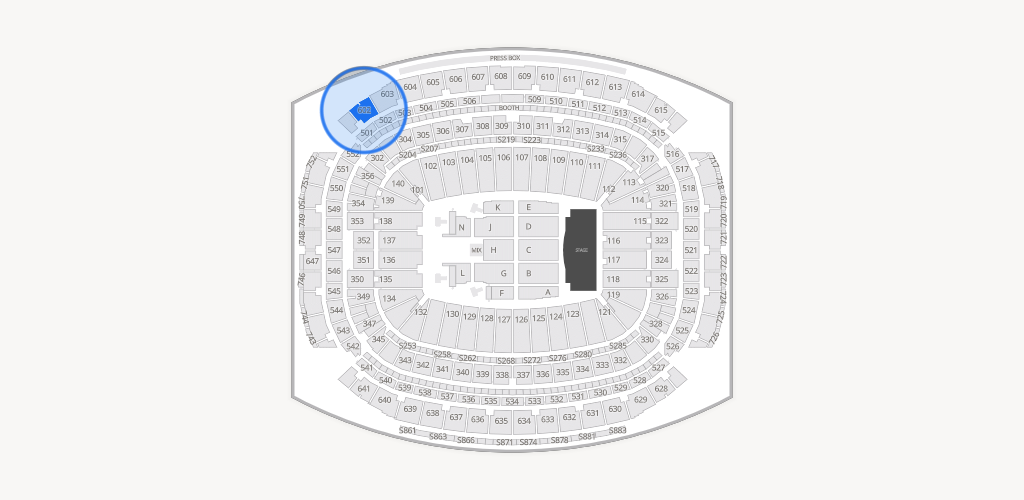 NRG Stadium Seating Chart