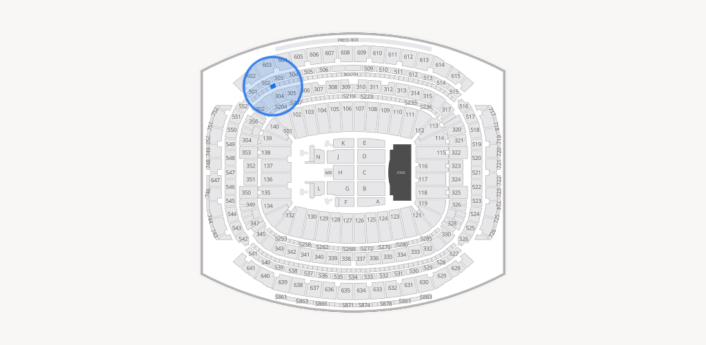 NRG Stadium Seating Chart