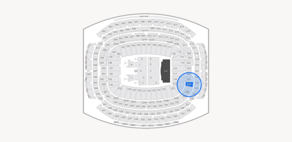 NRG Stadium Seating Chart