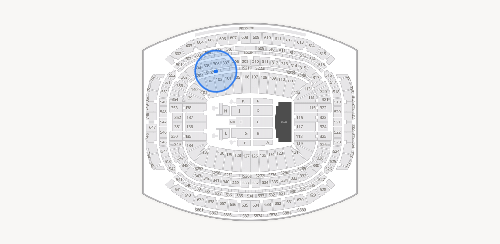 NRG Stadium Seating Chart