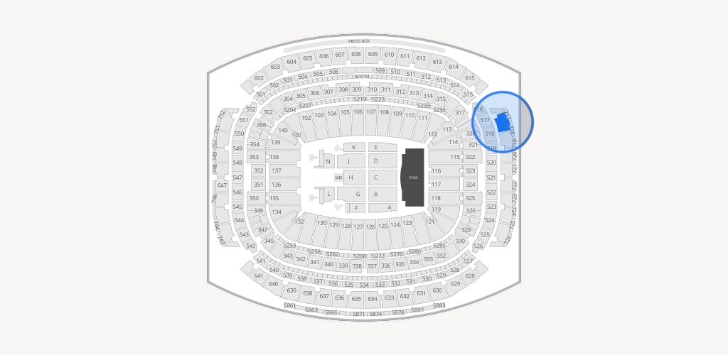 NRG Stadium Seating Chart