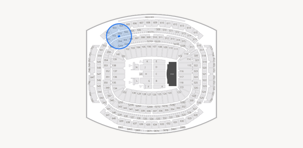 NRG Stadium Seating Chart
