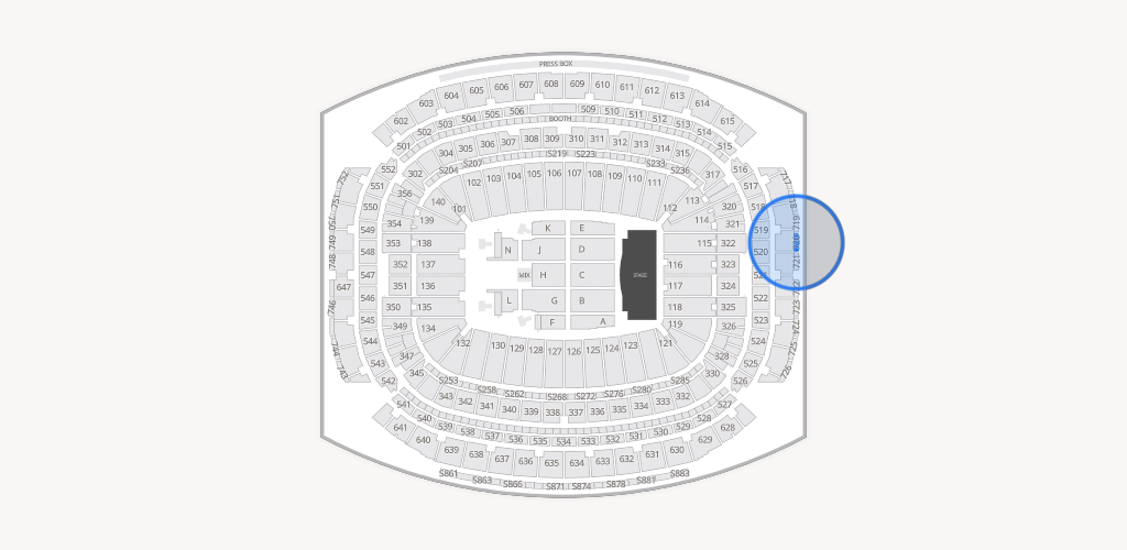 NRG Stadium Seating Chart