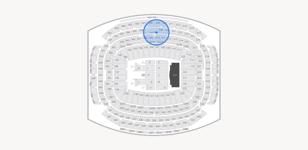 NRG Stadium Seating Chart