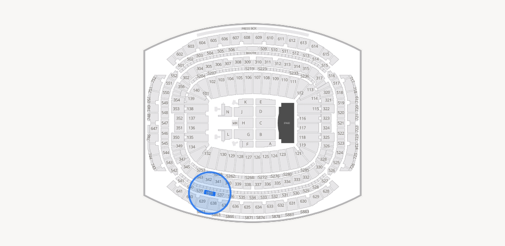 NRG Stadium Seating Chart