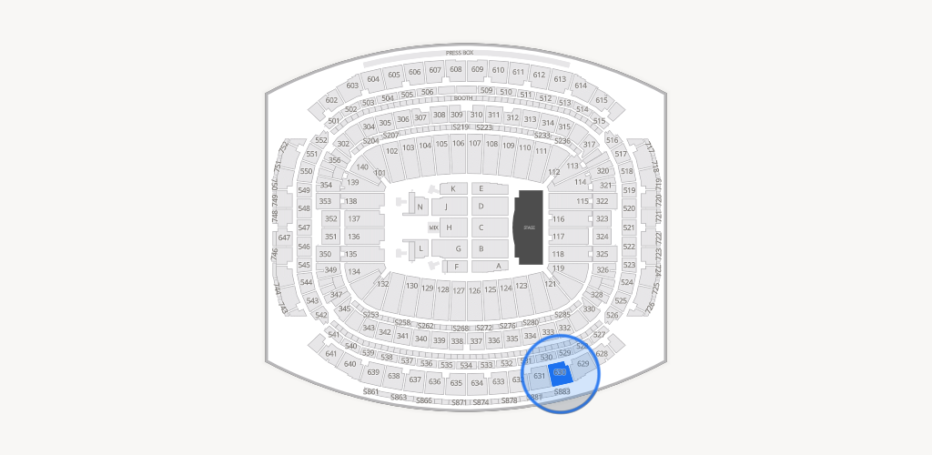 NRG Stadium Seating Chart