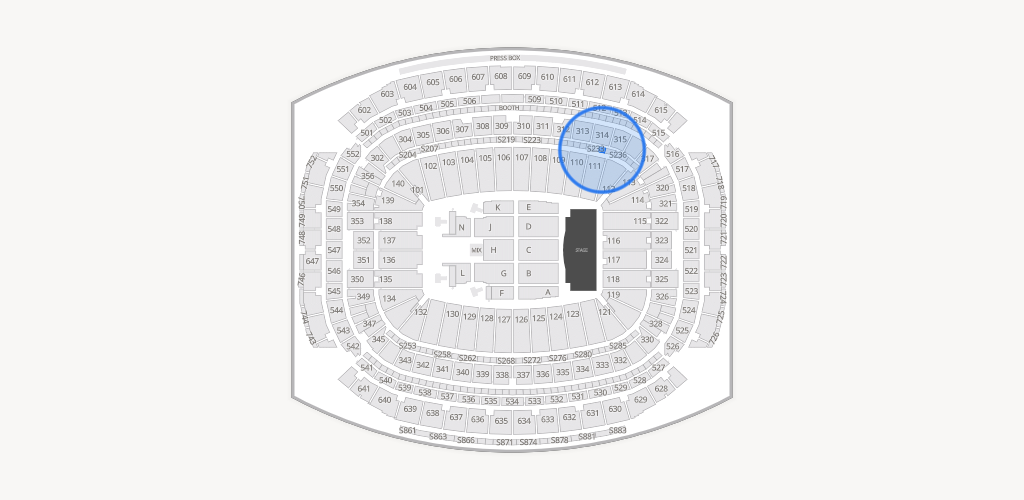 NRG Stadium Seating Chart