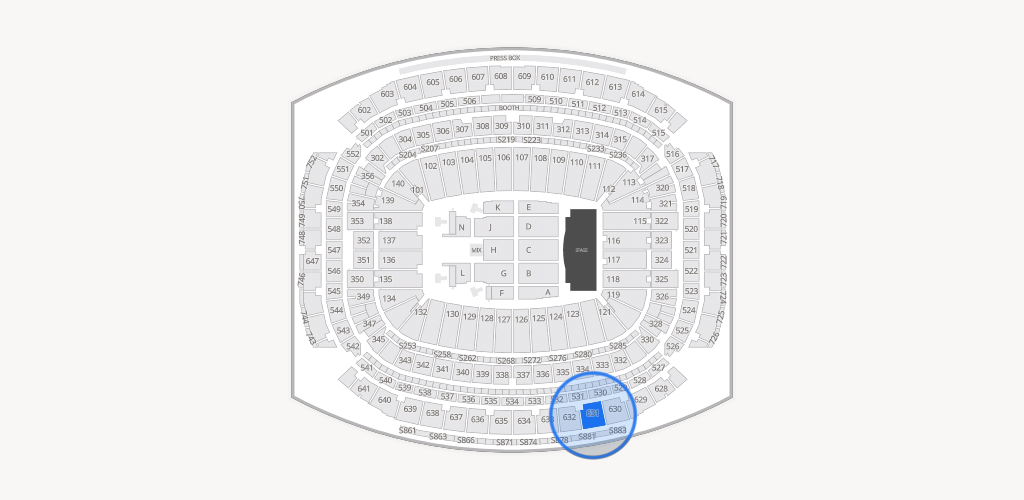 NRG Stadium Seating Chart