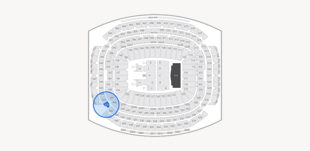 NRG Stadium Seating Chart