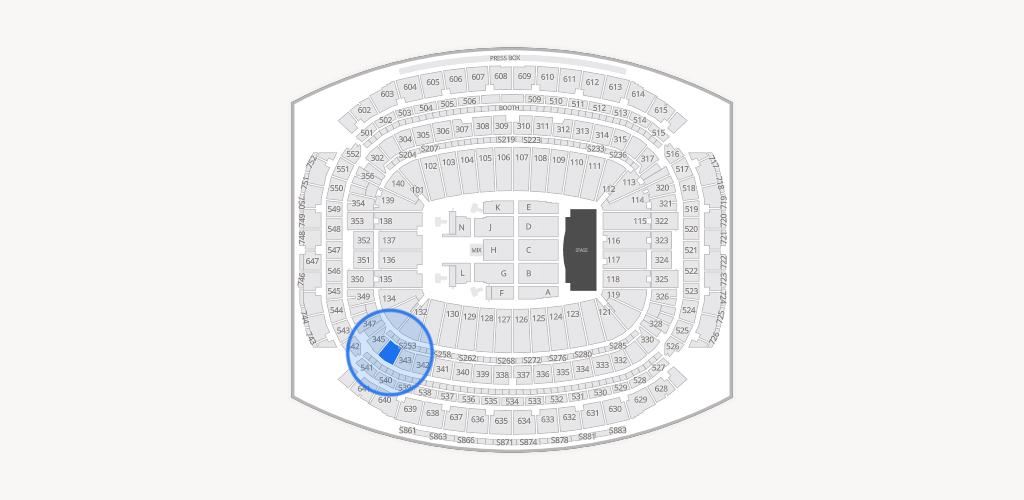 NRG Stadium Seating Chart