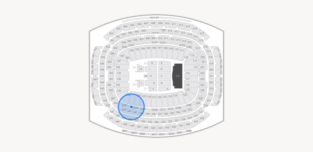 NRG Stadium Seating Chart