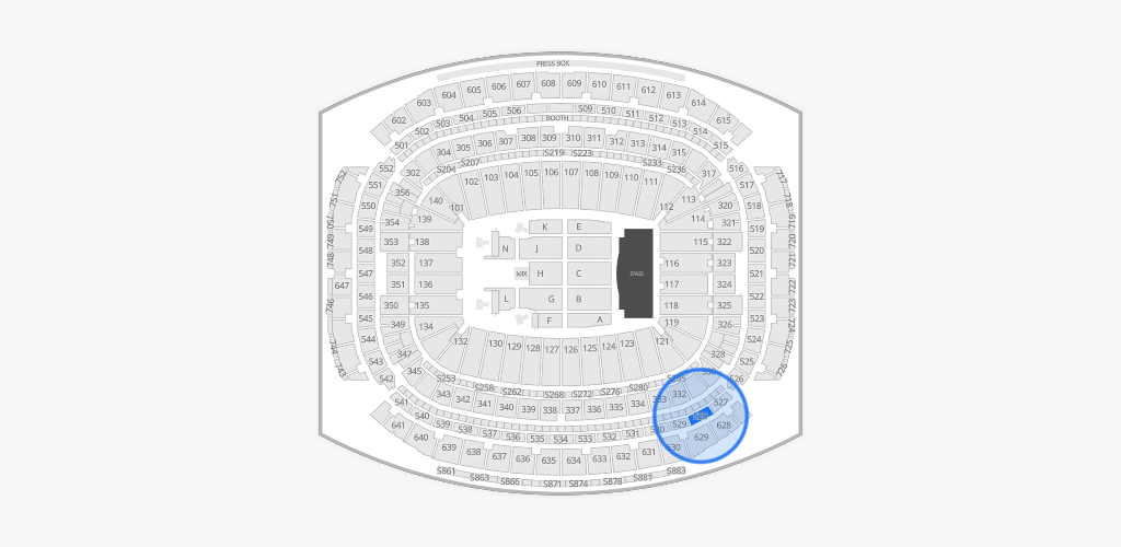 NRG Stadium Seating Chart