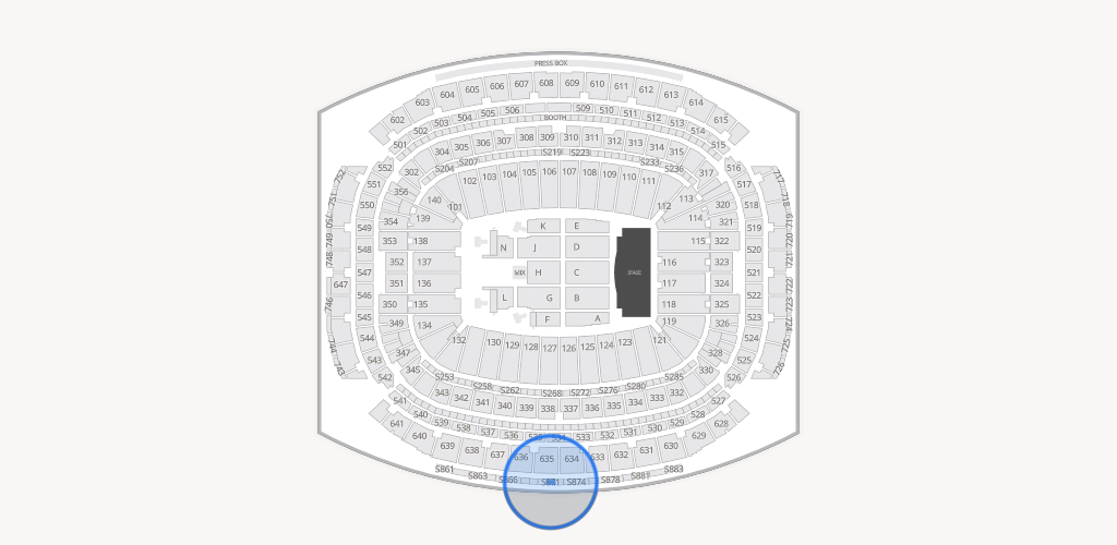 NRG Stadium Seating Chart