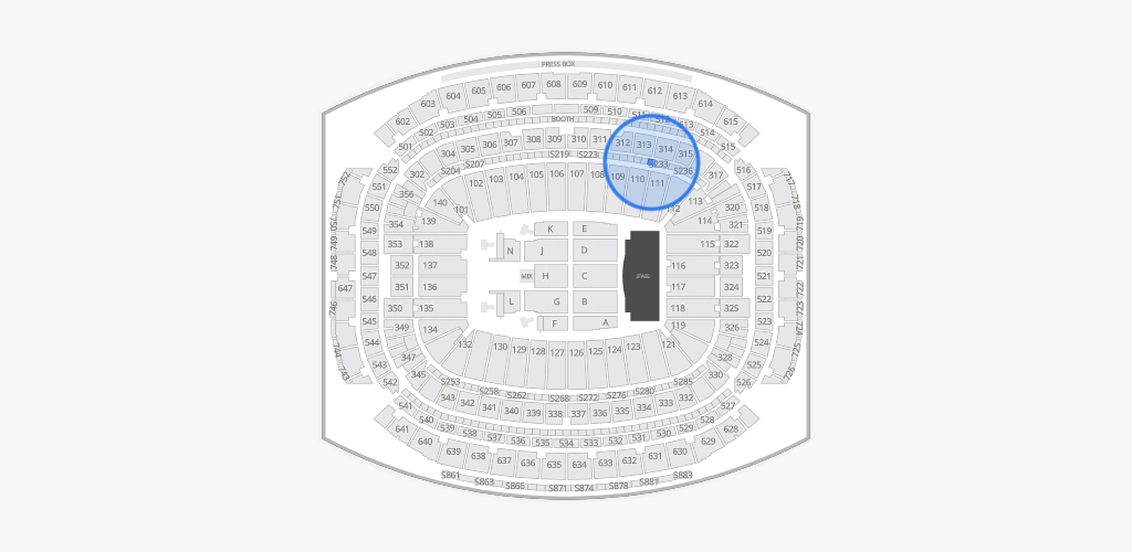 NRG Stadium Seating Chart