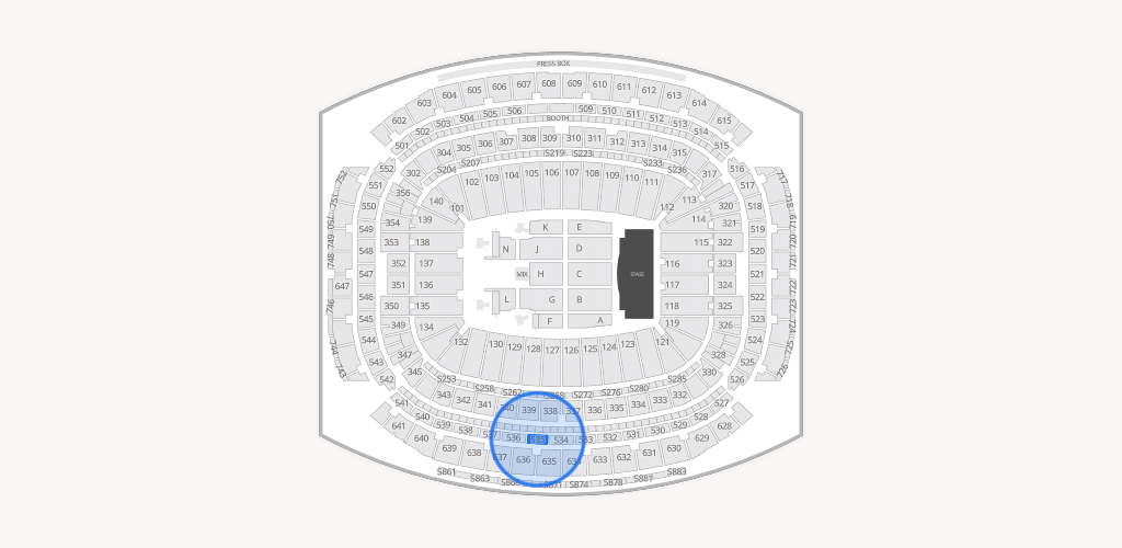 NRG Stadium Seating Chart
