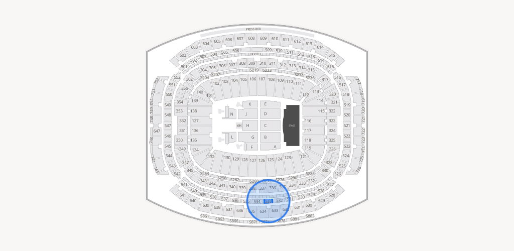 NRG Stadium Seating Chart
