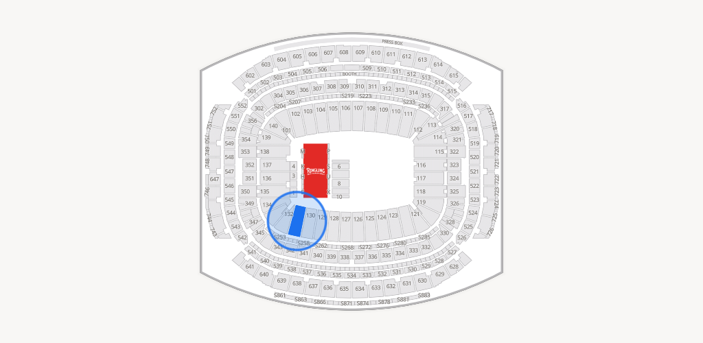 Reliant Stadium Seating Chart