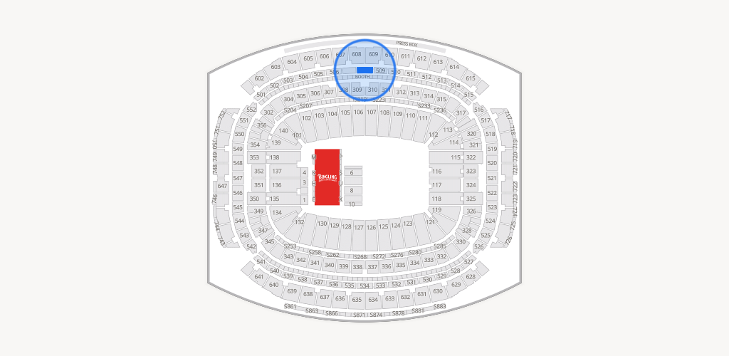 Reliant Stadium Seating Chart