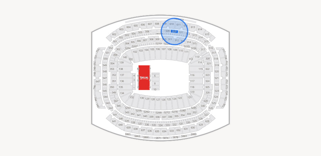 Reliant Stadium Seating Chart