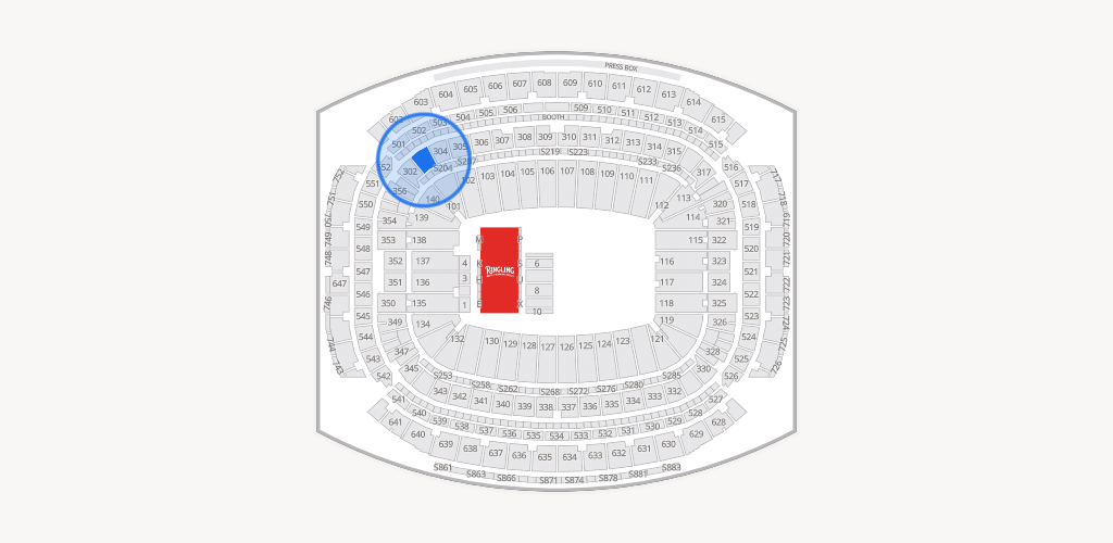 Reliant Stadium Seating Chart