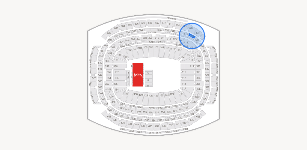Reliant Stadium Seating Chart