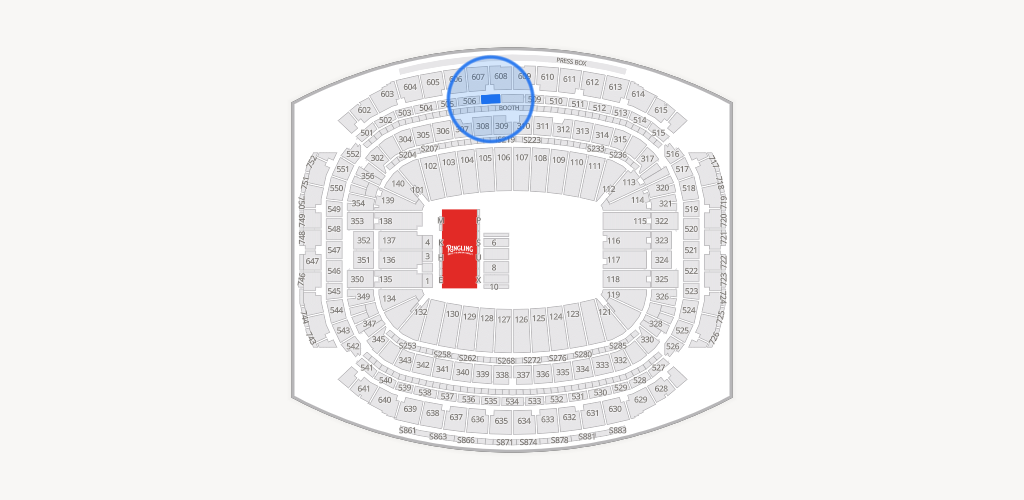Reliant Stadium Seating Chart