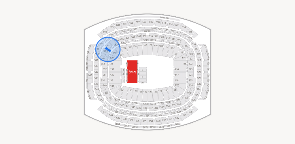 Reliant Stadium Seating Chart