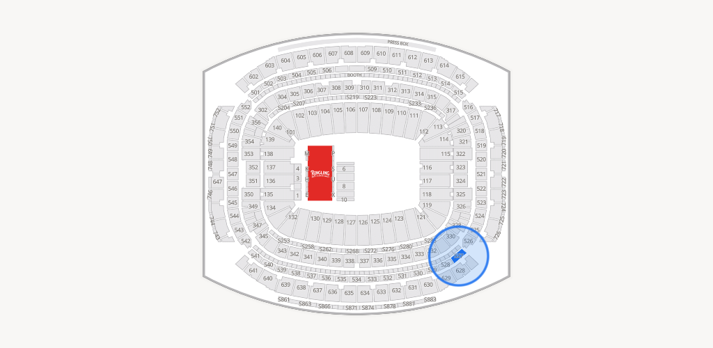 Reliant Stadium Seating Chart