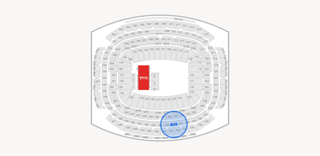 Reliant Stadium Seating Chart