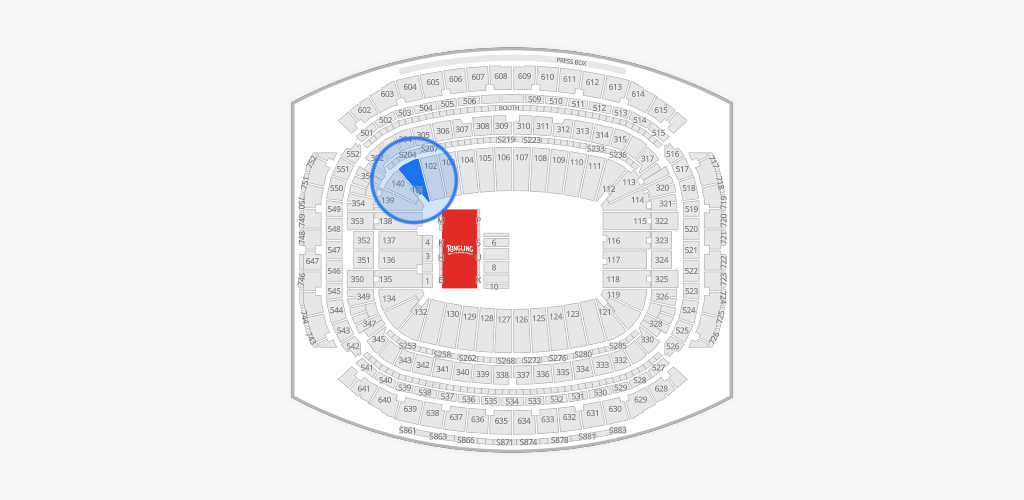Reliant Stadium Seating Chart