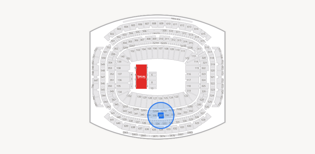 Reliant Stadium Seating Chart