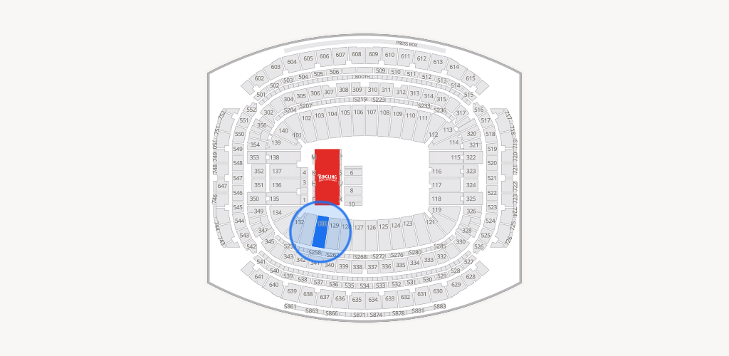 Reliant Stadium Seating Chart