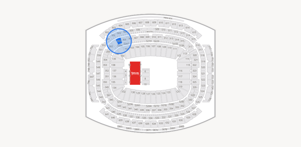 Reliant Stadium Seating Chart